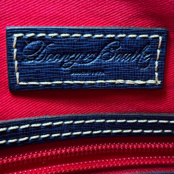 Dooney & Bourke Marine Blue Saffiano Leather Crossbody/Shoulder Bag - Picture 12 of 16